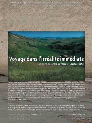 Voyage dans l'irréalité immédiate