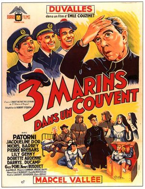 Trois marins dans un couvent