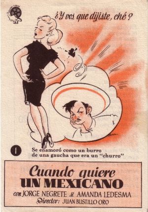 Cuando quiere un mexicano