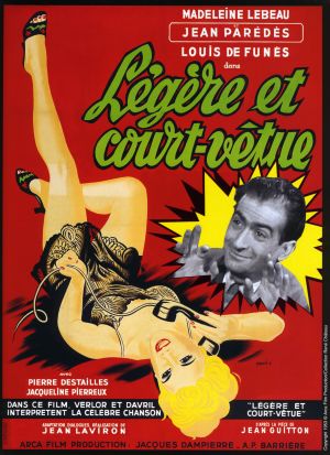 Légère et court vêtue