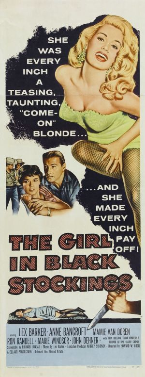 The Girl in Black Stockings