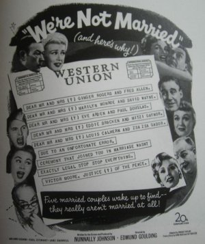 We're Not Married!
