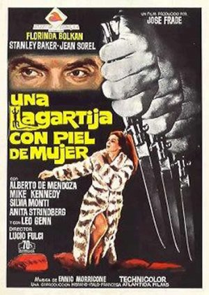Una lucertola con la pelle di donna