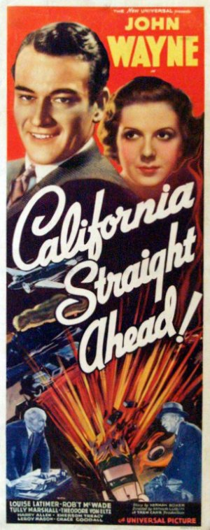 California Straight Ahead!