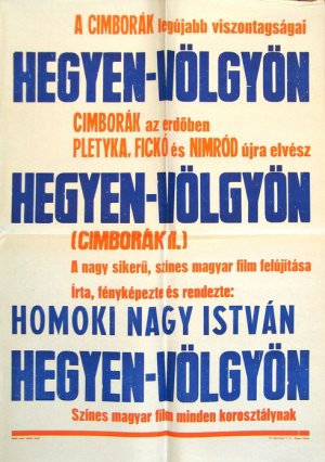 Cimborák - Hegyen-völgyön