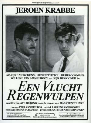 Een vlucht regenwulpen