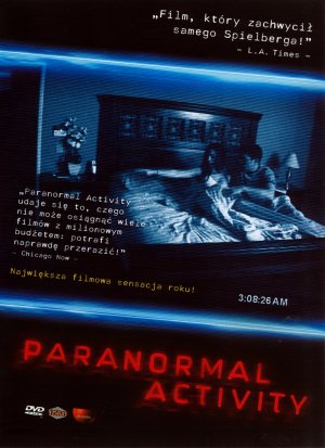 Movie poster of "Paranormal Activity" - 2545x3600px (US)