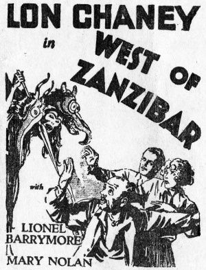 West of Zanzibar