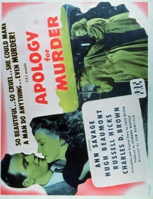 Apology for Murder