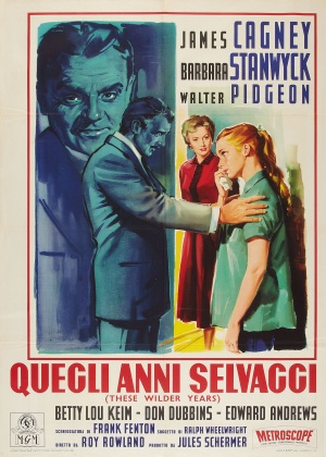 These Wilder Years 1956 Movie Posters