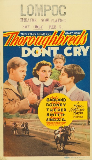 Thoroughbreds Don't Cry