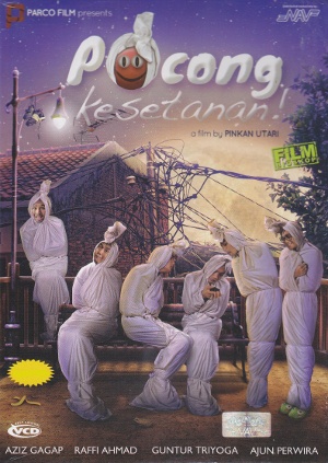 Pocong kesetanan!