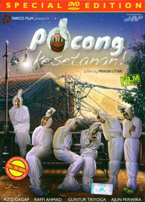 Pocong kesetanan!