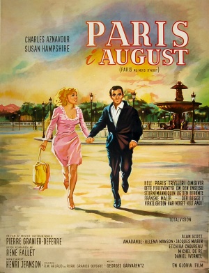 Paris au mois d'août