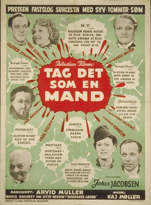 Tag det som en mand