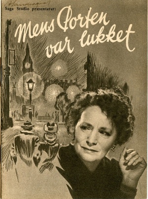 Mens porten var lukket