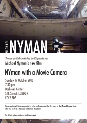 NYman with a Movie Camera