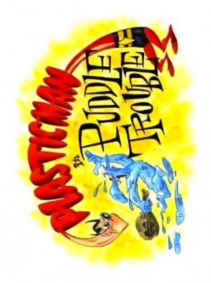 Plastic Man in 'Puddle Trouble'