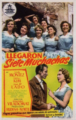 Llegaron siete muchachas