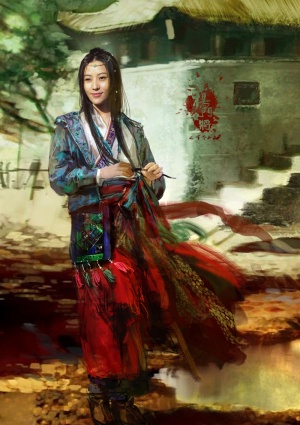 Yang men nu jiang zhi jun ling ru shan