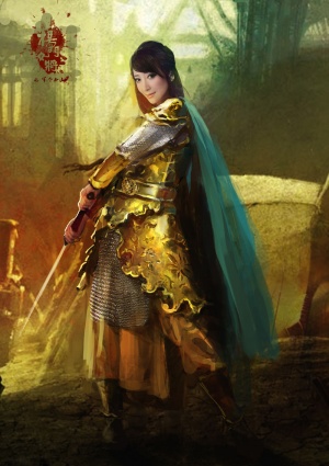 Yang men nu jiang zhi jun ling ru shan