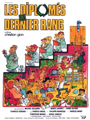 Les diplômés du dernier rang