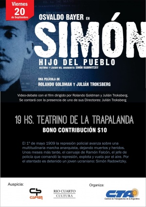 Simón hijo del pueblo