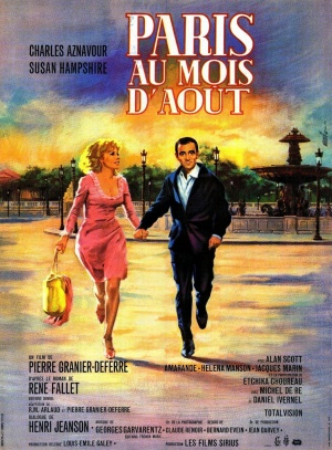 Paris au mois d'août