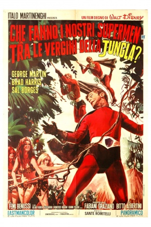 Che fanno i nostri supermen tra le vergini della jungla?