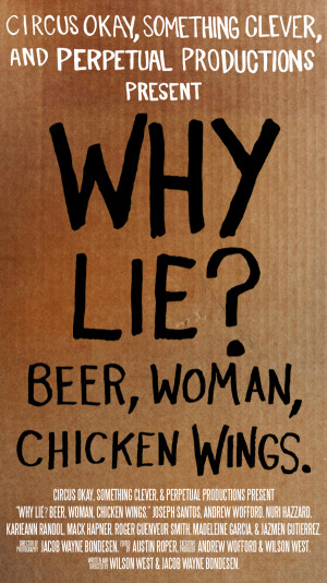 Why Lie? Beer, Woman, Chicken Wings