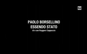 Paolo Borsellino Essendo Stato