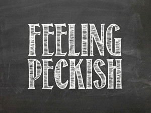 Feeling Peckish