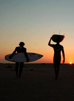 Surfe no Oeste da África