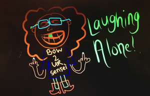 Laughing Alone