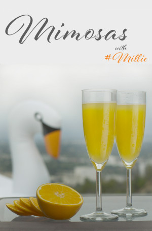 Mimosas with Millie