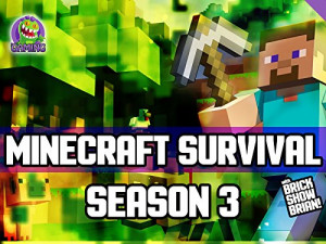 Clip: Minecraft Survival with Brick Show Brian