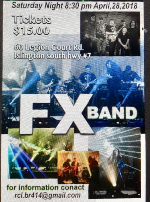 Toronto Concert: FX the Band