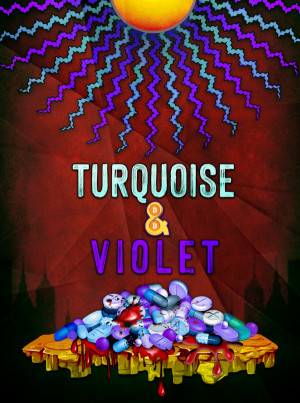 Turquiose and Violet