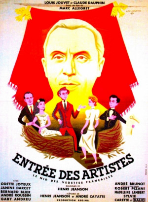 Entrée des artistes