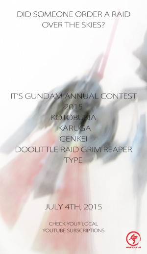 It's a Gundam Annual Contest