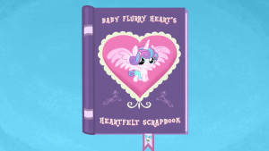 Baby Flurry Heart's Heartfelt Scrapbook