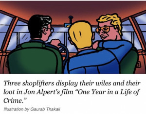 One Year in a Life of Crime