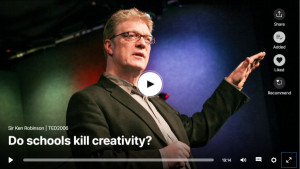 Ken Robinson Says Schools Kill Creativity