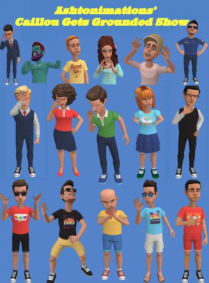 Ashtonimations' Caillou Gets Grounded Show