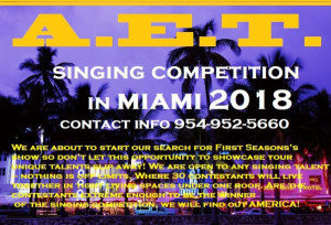 Aet Singing Competition Reality Show