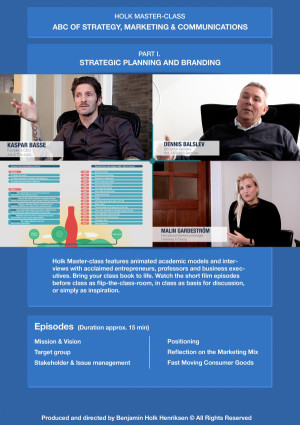 Holk Master-class, ABC of Strategy, Marketing & Communications. Part I. Strategic planning and branding.