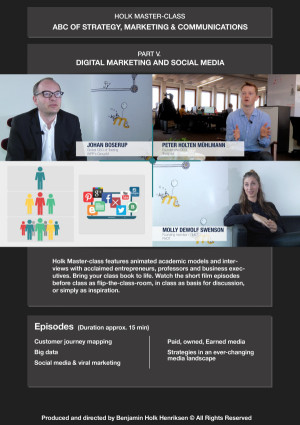 Holk Master-class, ABC of Strategy, Marketing & Communications. Part V: Digital marketing and social media.
