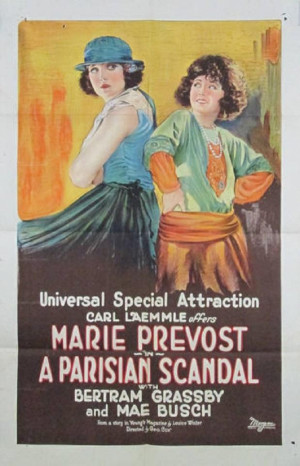 A Parisian Scandal (1921) movie posters