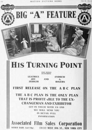 His Turning Point (1915) movie posters