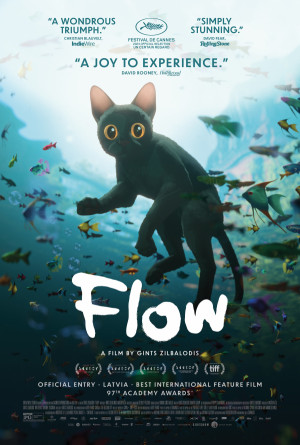 Flow movie 2024 poster.